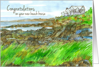 Congratulations On Your New Beach House card