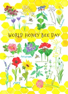 World Honey Bee Day...