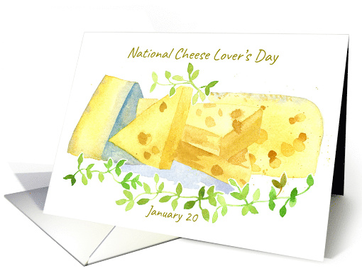 National Cheese Lover's Day January 20 card (1668118)