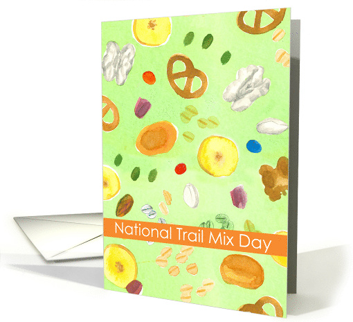 National Trail Mix Day August 31 Food Fruit Nuts card (1696076)