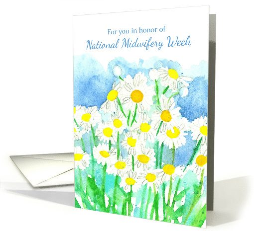 National Midwifery Week October Monte Casino Asters card (1700870)
