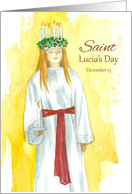 Saint Lucia's Day...