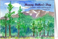 Happy Father’s Day From Son Bible Verse 2 Samuel card