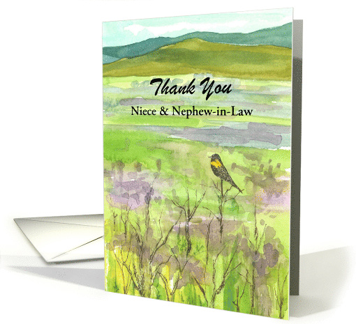 Thank You Niece Nephew In Law Get Well Injury card (1784676)