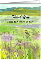 Thank You Niece Nephew In Law Get Well Injury card