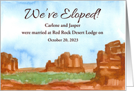 We Eloped Southwest...