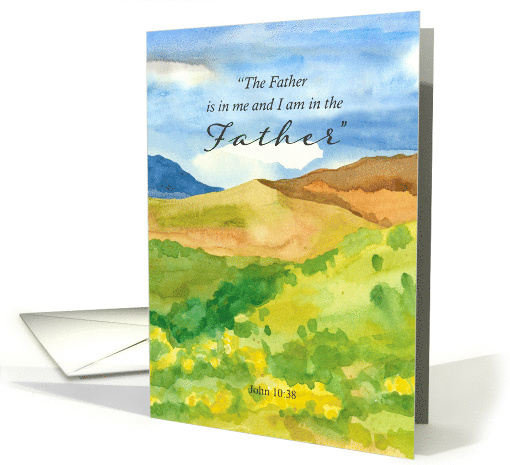 Ordination Congratulations John Scripture Desert Mountains card