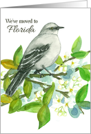 We’ve Moved To Florida Announcement Mockingbird card
