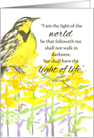 Ordination Congratulations John Bible Scripture Bird card