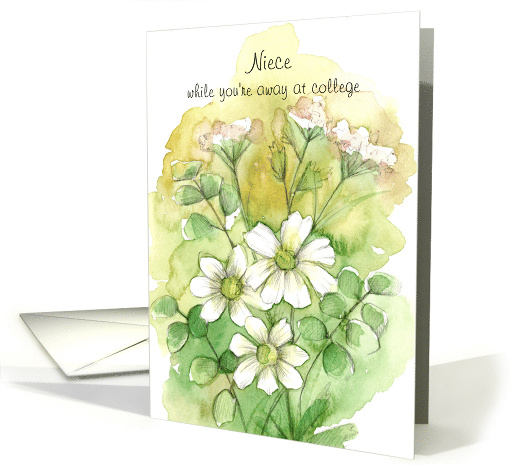 Happy St Patrick's Day Niece At College Custom card (1895946)