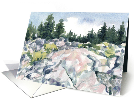 Happy Birthday Favorite Guy Rock Climbing Forest card (1925056)