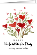 Happy Valentine's Day Heart Bouquet Custom