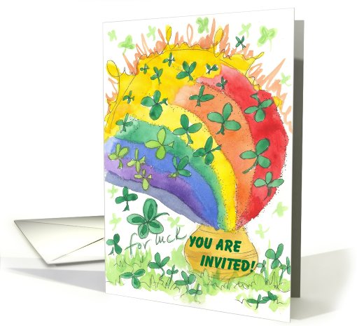 St. Patrick's Day Party Invitation card (225349)
