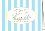 A Gift For Baby Lamb...