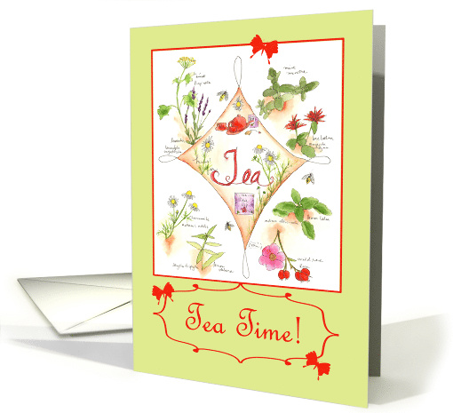 Herb Garden Tea Party Invitation card (828705)