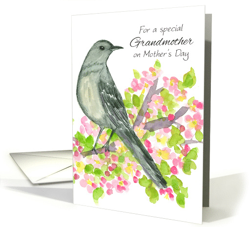 Happy Mother's Day Special Grandmother Mockingbird card (892937)