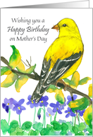 Wishing You A Happy Birthday On Mother’s Day card