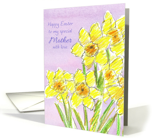 Happy Easter Special Mother With Love card (908467)