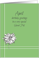 Happy April Birthday...