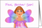 Feel Better Soon! From the Hospital Fairy, Health Encouragement card