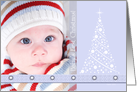 Baby’s First Christmas Photo Card You Customize card