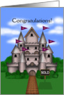 Congratulations! You Sold Your Home, Castle card