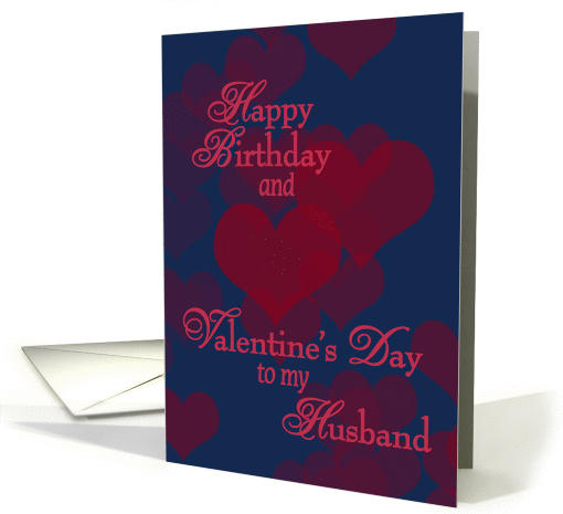 Happy Birthday and Valentine's Day To My Husband, Navy,... (1016155)