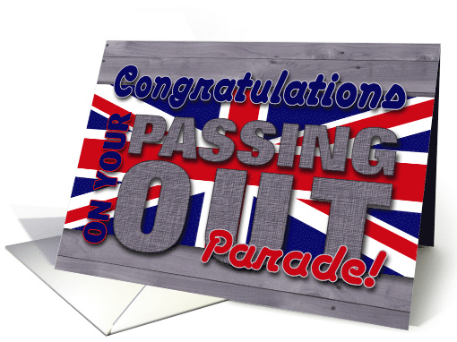 Passing Out Parade Congratulations, British Army, Union... (1181900)