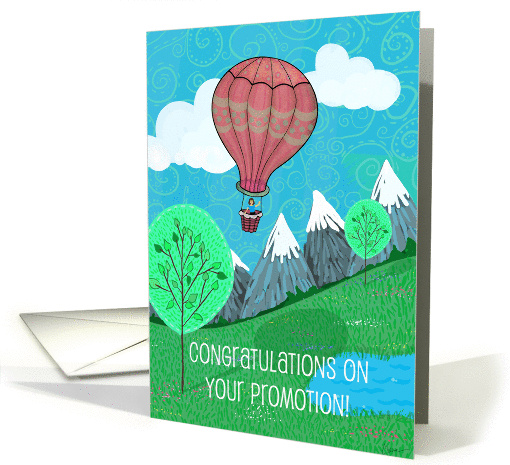 Congratulations On Your Promotion! Hot Air Balloon Ride... (1305504)