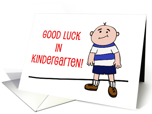 Good Luck in Kindergarten! Back to School Cards for Kids,... (1393000)