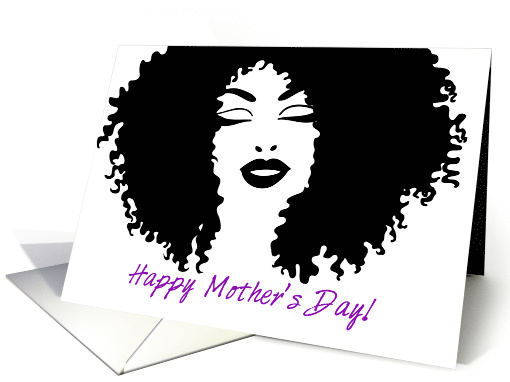 Happy Mother's Day!, Beautiful African Woman Silhouette,... (1469008)