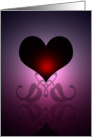 Valentine Heart Shine card