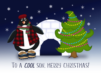 To A Cool Son, Merry...