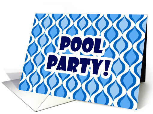 Pool Party!! Party Invitation card (1573374)