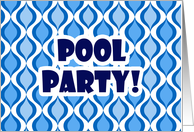 Pool Party!! Party Invitation card