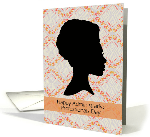 Happy Administrative Professionals Day Ethnic Woman Mud... (1683902)