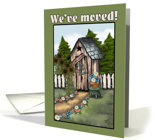 We've moved! card (265407)