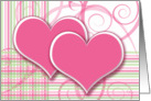 Hearts Notecards card