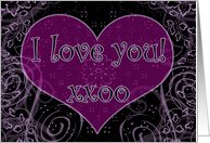 I Love You! card