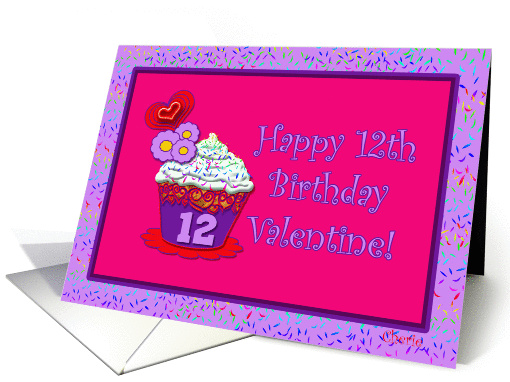 Happy 12th Birthday Valentine! card (337049)