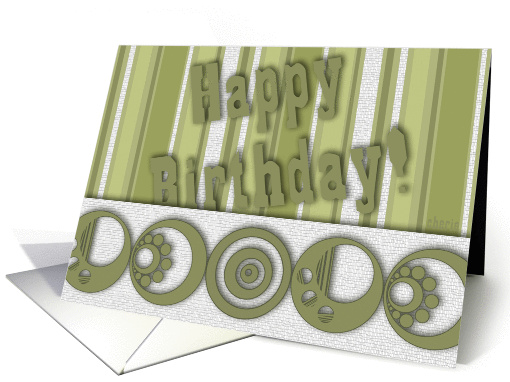 Happy Birthday! card (337678)