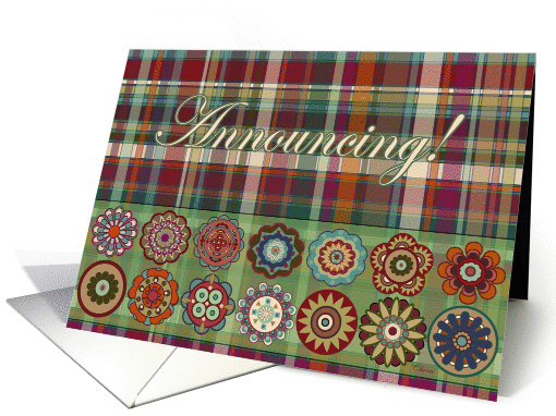 Announcing! (Green Banner) card (352220)