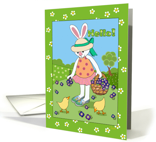 Hello! card (381215)