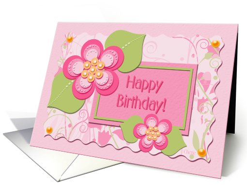 Happy Birthday! card (406468)