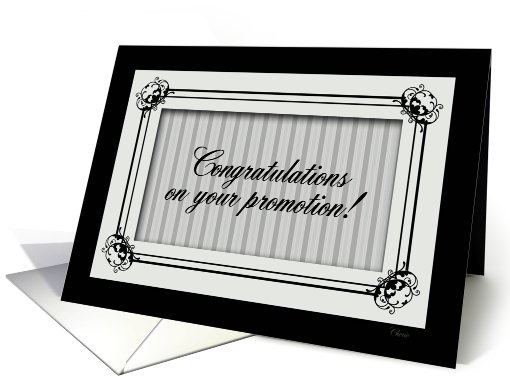 Congratulations On Your Promotion! card (417575)