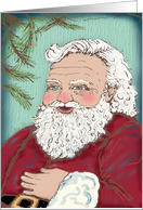 Santa Claus - Blank Notecard card