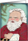 Santa Claus - Blank Notecard card