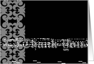 Thank You - General - Olde English Font card