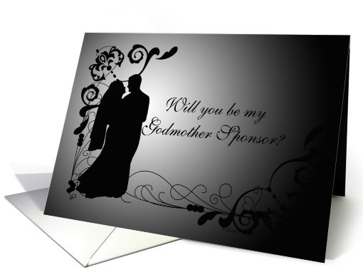 Will You Be My Godmother Sponsor? card (549259)