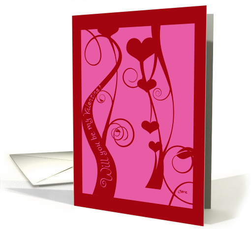 Will You Be My Valentine? card (549321)